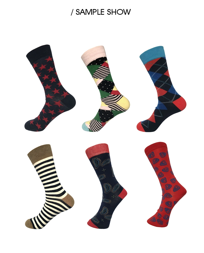 Men′s Long Argyle Patterns Sock